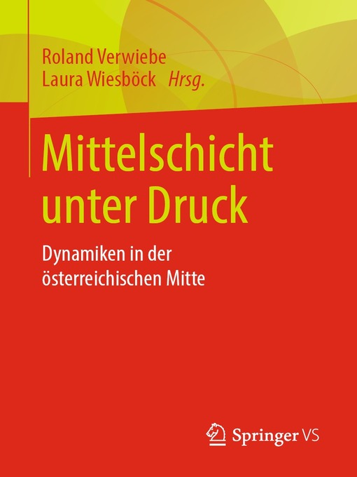 Title details for Mittelschicht unter Druck by Roland Verwiebe - Available